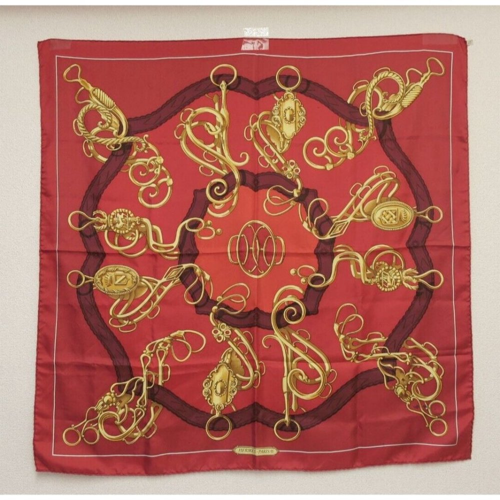 529156C V Hermes Scarf Silk Carre 90